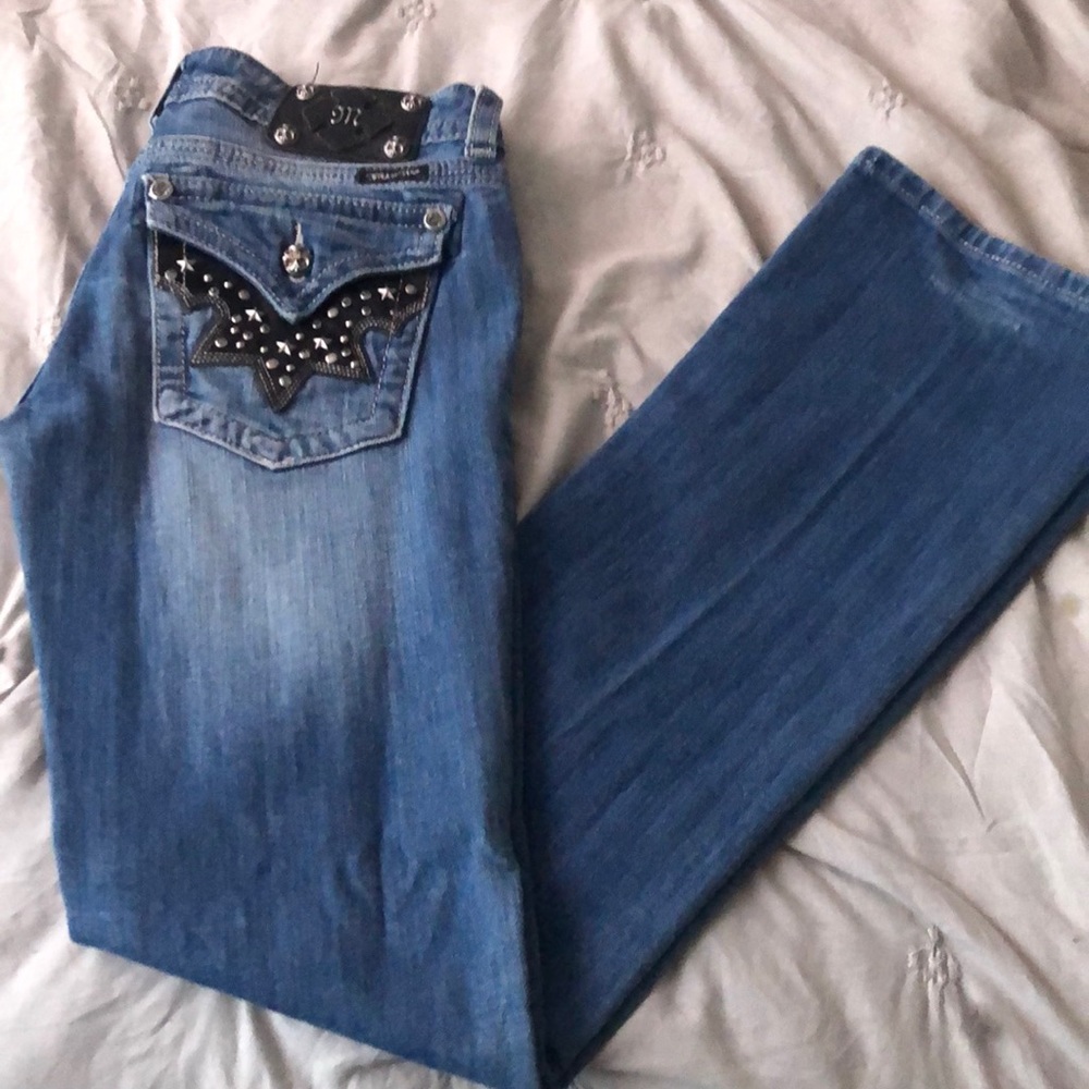 Miss me jeans light blue size 28 boot cut